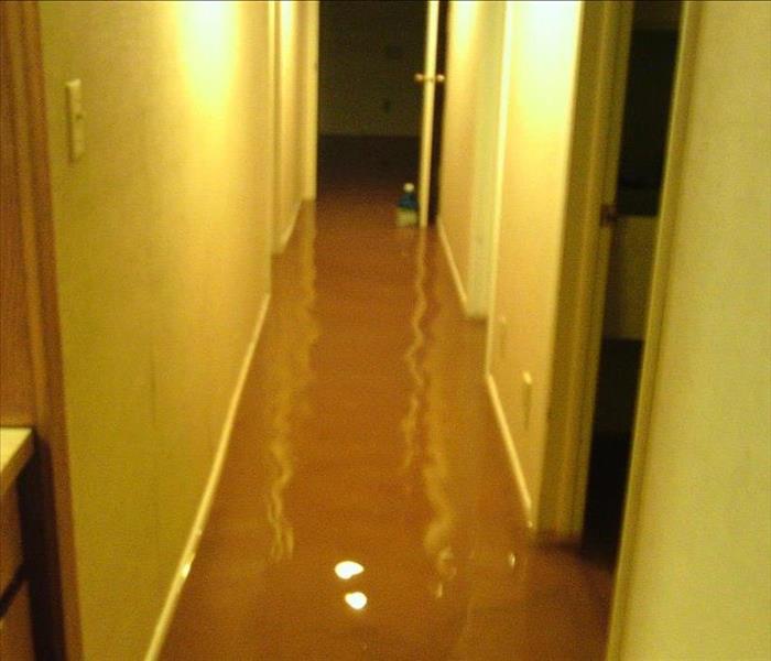 Flooded hall